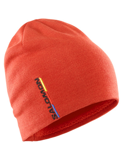 Graphic Beanie Fiery Red