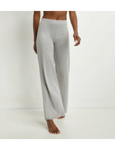 Pantalon de pyjama femme gris à paillettes Dim Jersey Sparkle