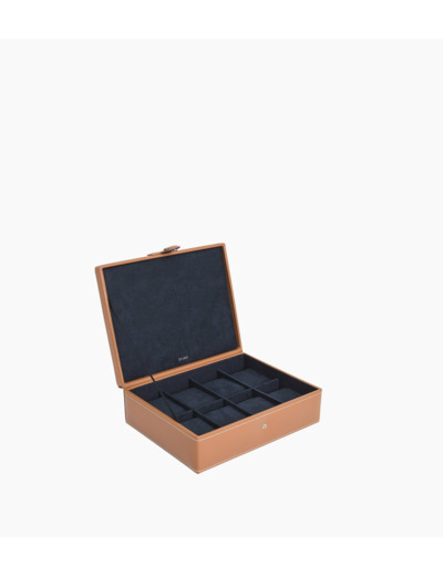 Coffret 8 montres en cuir