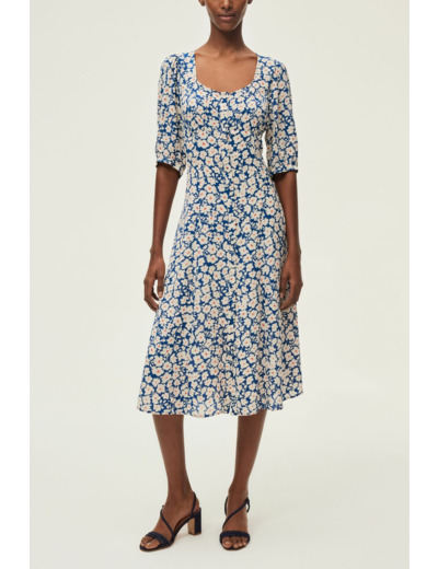 Robe longue cintrée - EMALIA