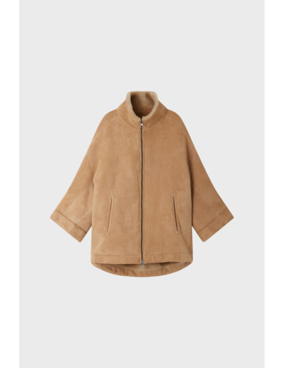 Manteau réversible en peau lainée - LYSA