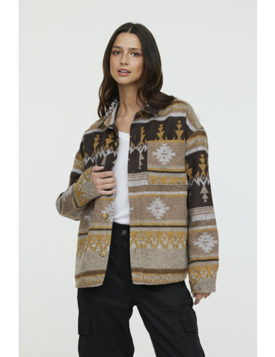 Surchemise Dikar Taupe