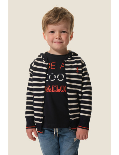 Veste enfant mixte à capuche Bozzetto