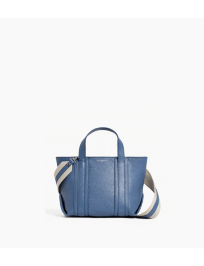 Mini cabas Grâce en cuir grainé