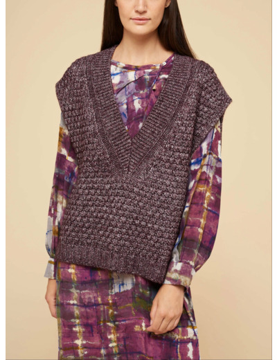 Pull aubergine