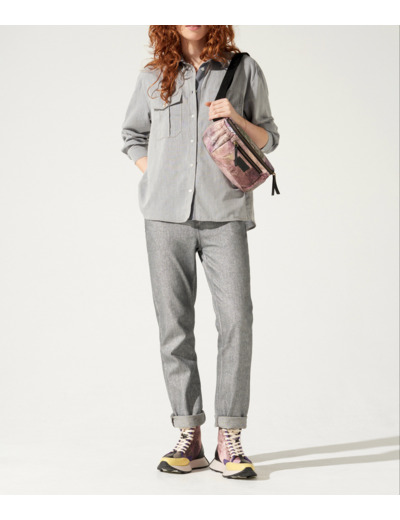 Chemise bleu chambray