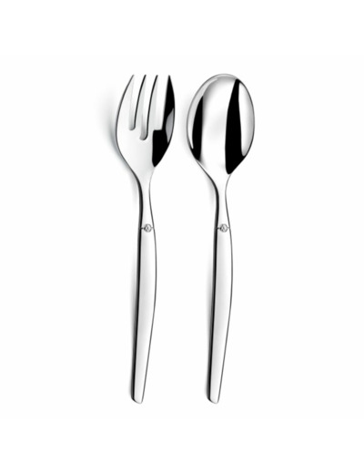 SET DE 2 COUVERTS DE SERVICE FOURCHETTE ET CUILLERE