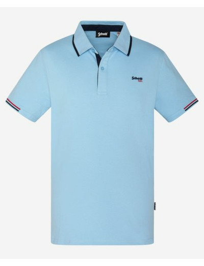 Polo en coton piqué PSDEVON SCHOTT