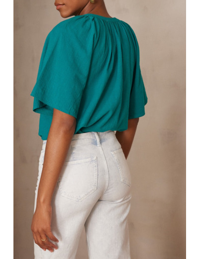Blouse POKER en coton