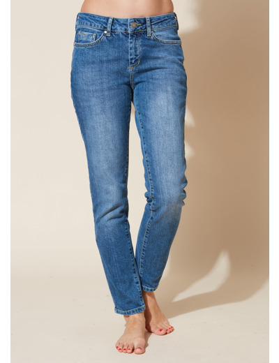 Jean slim à cinq poches