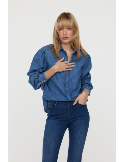 Chemise Dazena Medium Blue