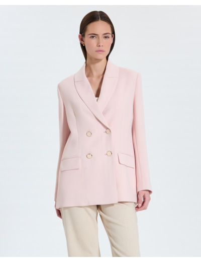 Veste de blazer nude