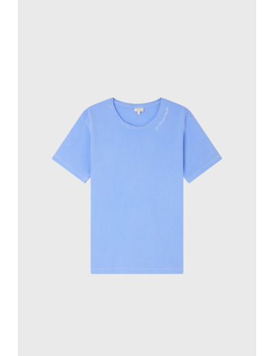 T-shirt en coton à message - MELLY