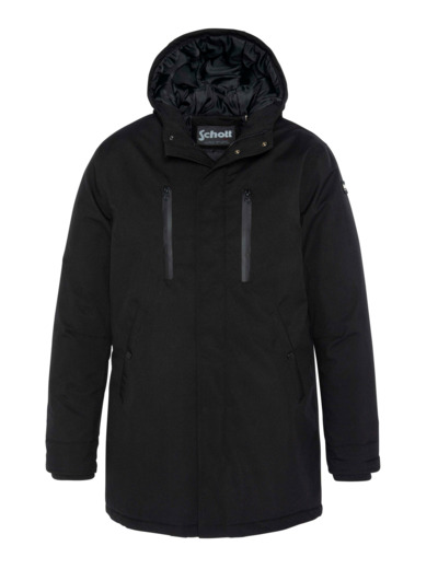 Parka longue à capuche