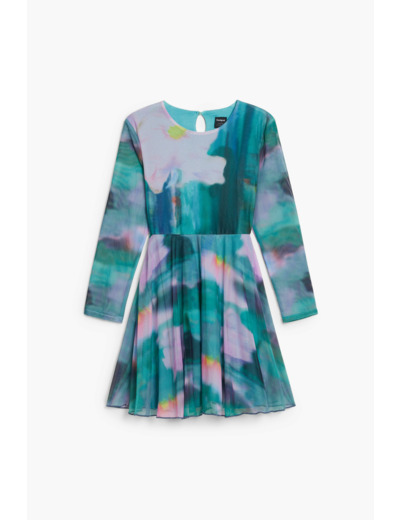Robe À Manches Longues En Maille – Fille
