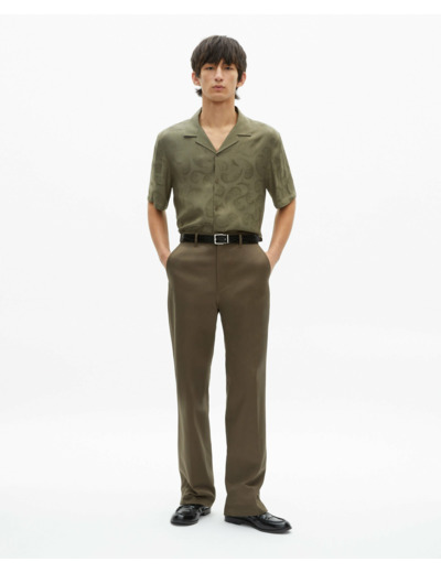 Pantalon large brown