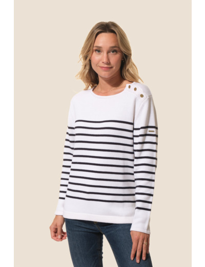 Pull femme col rond Claire