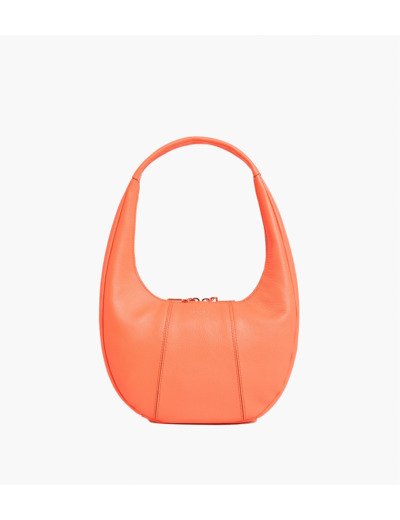 Sac hobo moyen modèle Juliette en cuir grainé