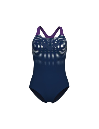 Maillot de bain arena Performance Foggy Dots Swim Pro Back pour femmes