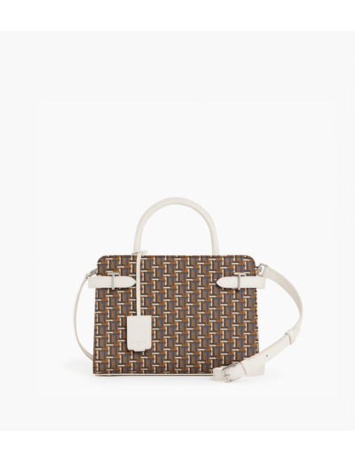 Sac à main moyen modèle Emilie en toile monogramme