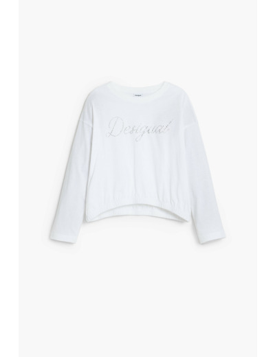 T-Shirt À Manches Longues En Maille – Fille