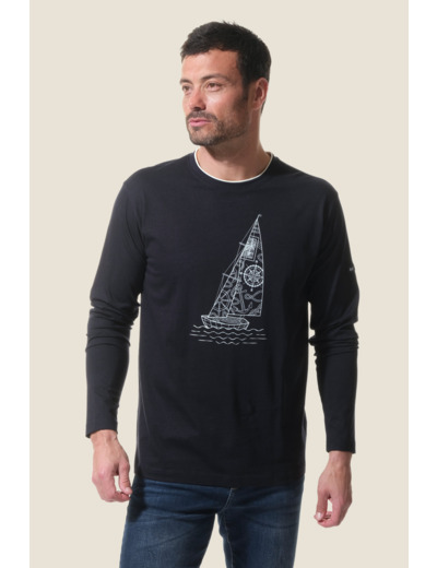 Tee-shirt homme manches longues Jemile