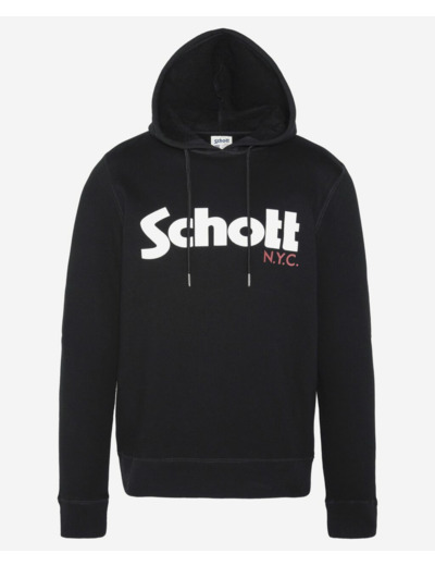 Sweat à capuche logo SWHOOD SCHOTT