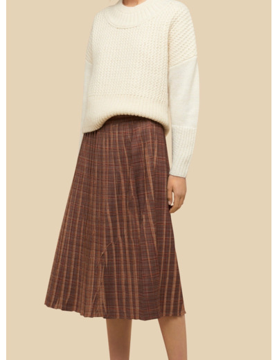 Jupe carreaux d automne