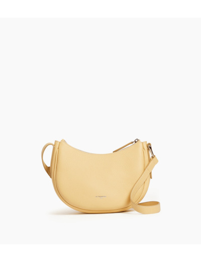 Petit sac bandoulière Madeleine en cuir de taurillon grainé
