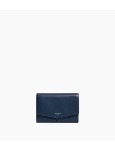 Portefeuille moyen modèle Charlotte en cuir lisse
