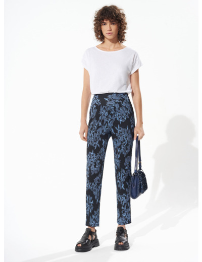 Pantalon carotte a minuit