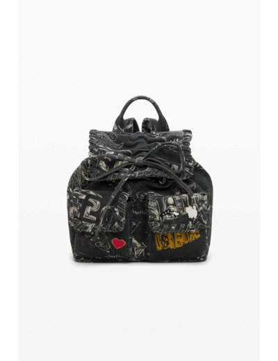 Mini Sac À Dos En Tissu