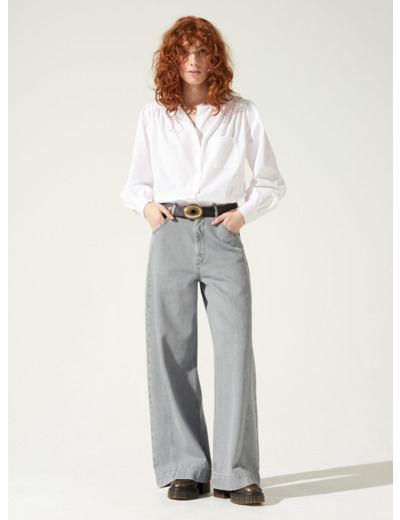 Jean large light grey