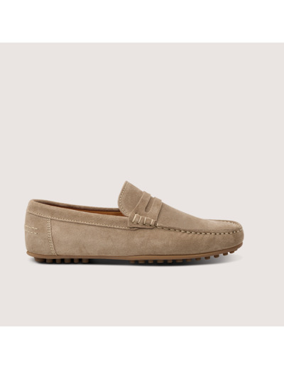 Mocassins Homme Atlantic Taupe
