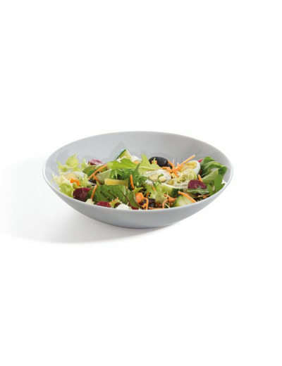 6 assiettes creuses 20cm granit Evolutions