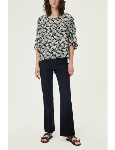 Chemise fluide à fleurs - AFSA