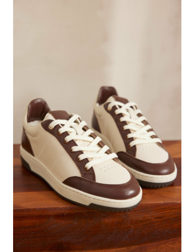 Basket en cuir VELORA