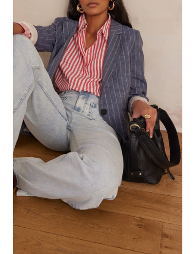 Jean large en coton LUNA