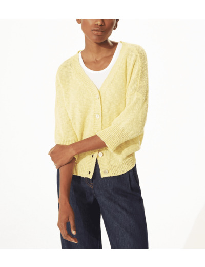 Cardigan jus de citron