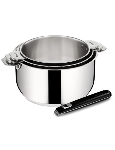 Salvaspazio Stainless Steel 4-Piece Set