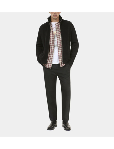 Cardigan En Coton Noir black