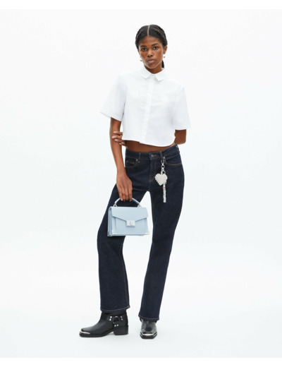 Chemise A Manches Courtes Col Classique white