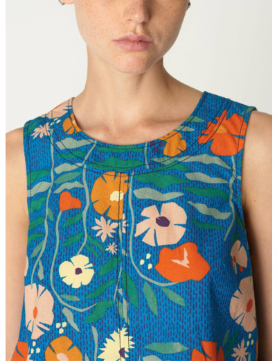 Débardeur lana botanic denim