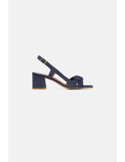 Sandales amaryllis en cuir naturel