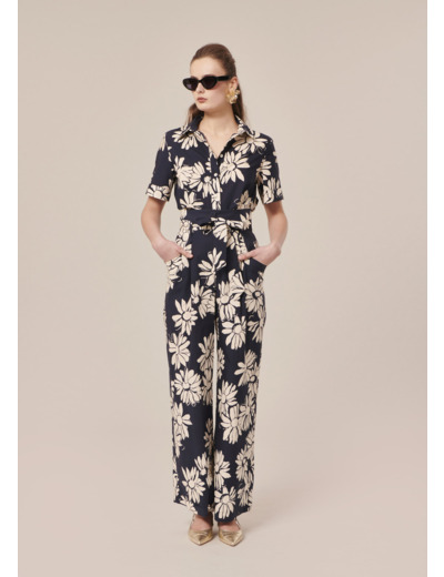 Pantalon Pyla Nocturne en Coton