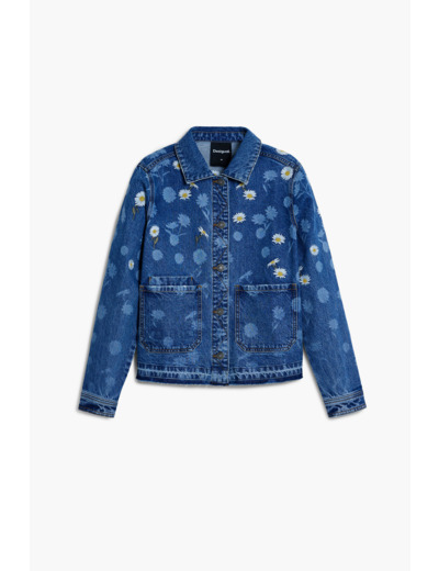 Veste Trucker En Denim – Femme