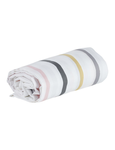 Drap housse à rayures | Collection Cézanne | Tradition des Vosges
