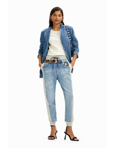 Denim Overall Trousers