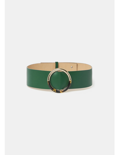 Ceinture Lauren Cactus en Cuir De Vachette