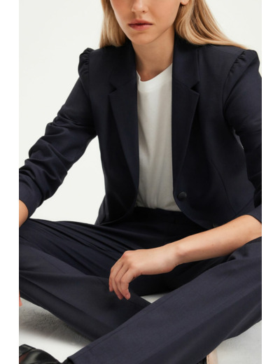 Veste aux épaules froncées - MAHINA